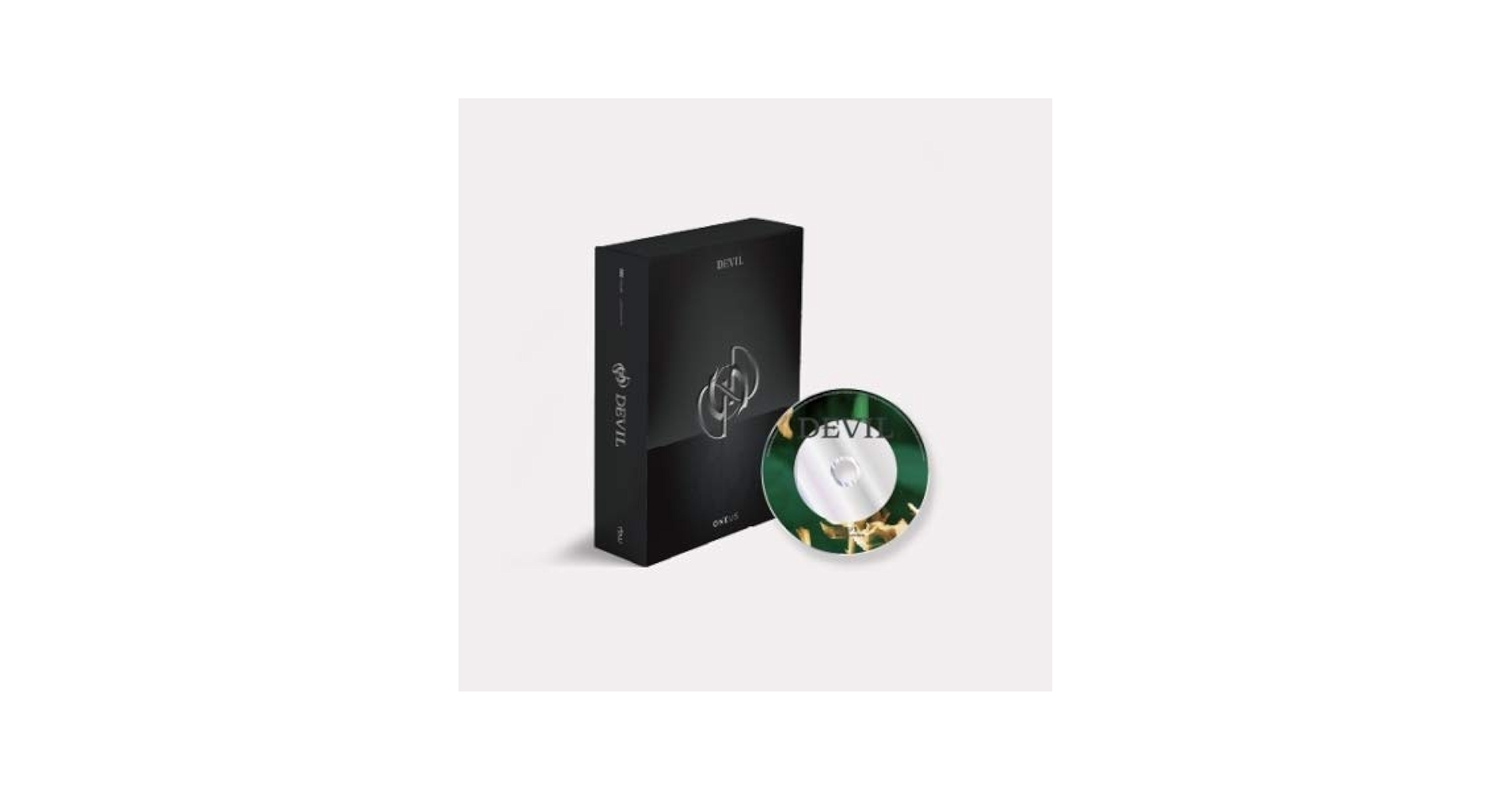 ONEUS [ DEVIL ] The 1st Album [ Black Ver. ] 1ea CD + 96p