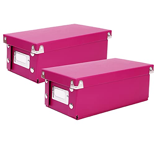 Snap-N-Store SNS02442 Index Card Holder - Collapsible Organizer Box Fits 1100 3X5-Inch Flash Cards cover