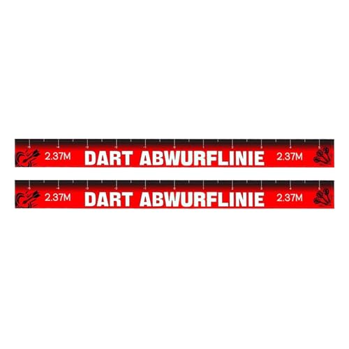 Dart-Wurflinie, 2-teilige Dartzehen Zehen Linien für Marker, Bodenaufkleber mit neu positionierbarem Band, Spielzubehör für Bar Garage Office Erholungsbereiche Break Rooms Dorm Basement Indoor 22.05x1 Dart-Wurflinie, 2-teilige Dartzehen Zehen Linien für Marker, Bodenaufkleber mit neu positionierbarem Band, Spielzubehör für Bar Garage Office Erholungsbereiche Break Rooms Dorm Basement Indoor 22.05x1