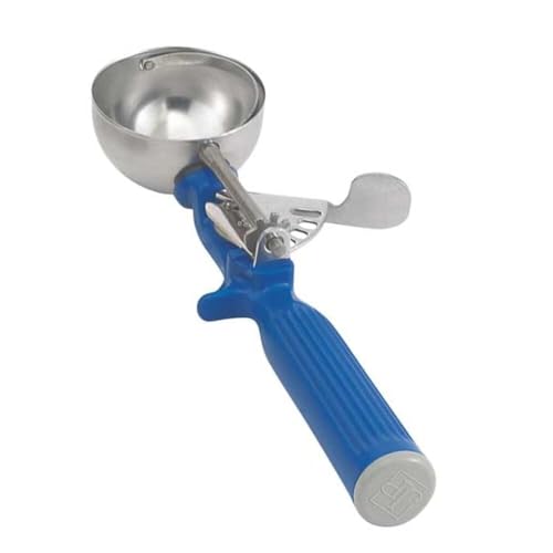 Vollrath 2 oz Stainless Steel Disher - Size 16, Dark Blue