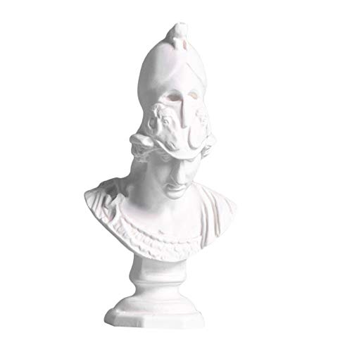 LOVIVER Bust Statue Sculpture, Classical Greek Figure Head Statue Art Crafts Resin Figurine Head Sculptures Home Decoration Sketch Ornament Small - Athena LOVIVER Bust Statue Sculpture, Classical Greek Figure Head Statue Art Crafts Resin Figurine Head Sculptures Home Decoration Sketch Ornament Small - Athena