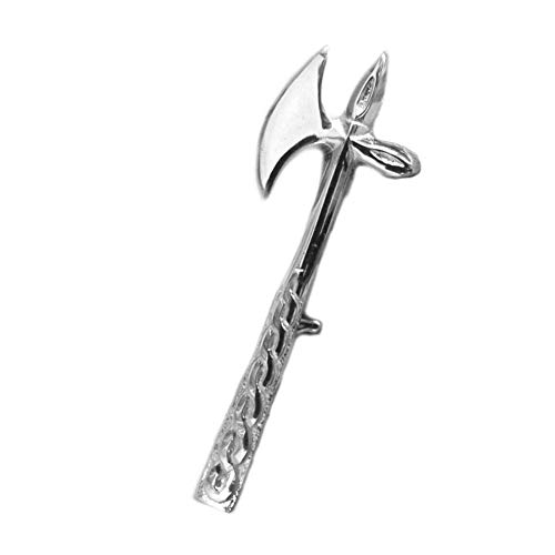Tartanista - Broche de kilt pour homme - motif écossais/gallois - hache - Env. 10 cm (4") Cover