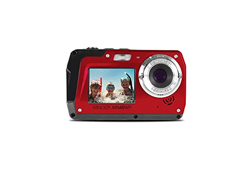 Cámara Digital Minolta 48 MP MN40WP Waterproof Roja miniatura 2