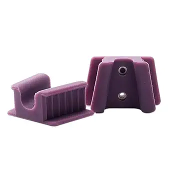 SNAWOP Dental Bite Blocks 2PCS Mouth Prop Autoclavable Silicone Mouth Opener Latex Free Cheek Lip Retractor for Adult Pedo and Child (L for Adults)