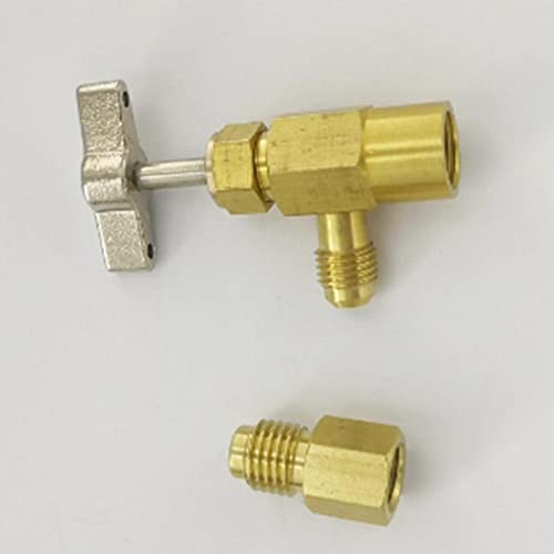1/4 SAE M16 Valve Kit Auto AC Can Tap Bouteille Tapper Opener Connecteur Pour R12 R22 R134a Gaz Réfrigérant