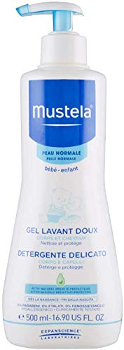 Mustela – Gel de limpieza suave para bebé, juego de 3 unidades Talla:3 x 500 mL