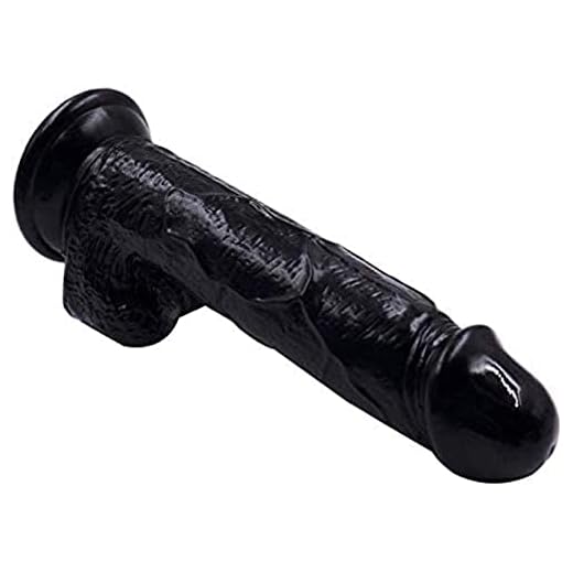 Zhjnb 7.87 Hos Kvinnor Relax Body Double Pleasure Toys G Point Stimulation Vattentät Rea.Listic Dîldɔ Massage Stick T-Shirt (Färg: Svart)