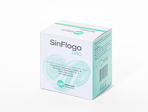 SinFlogo Oro® Integratore Nutraceutico che contribuisce ad alleviare in modo significativo i sintomi associati ad uno stato infiammatorio e doloroso