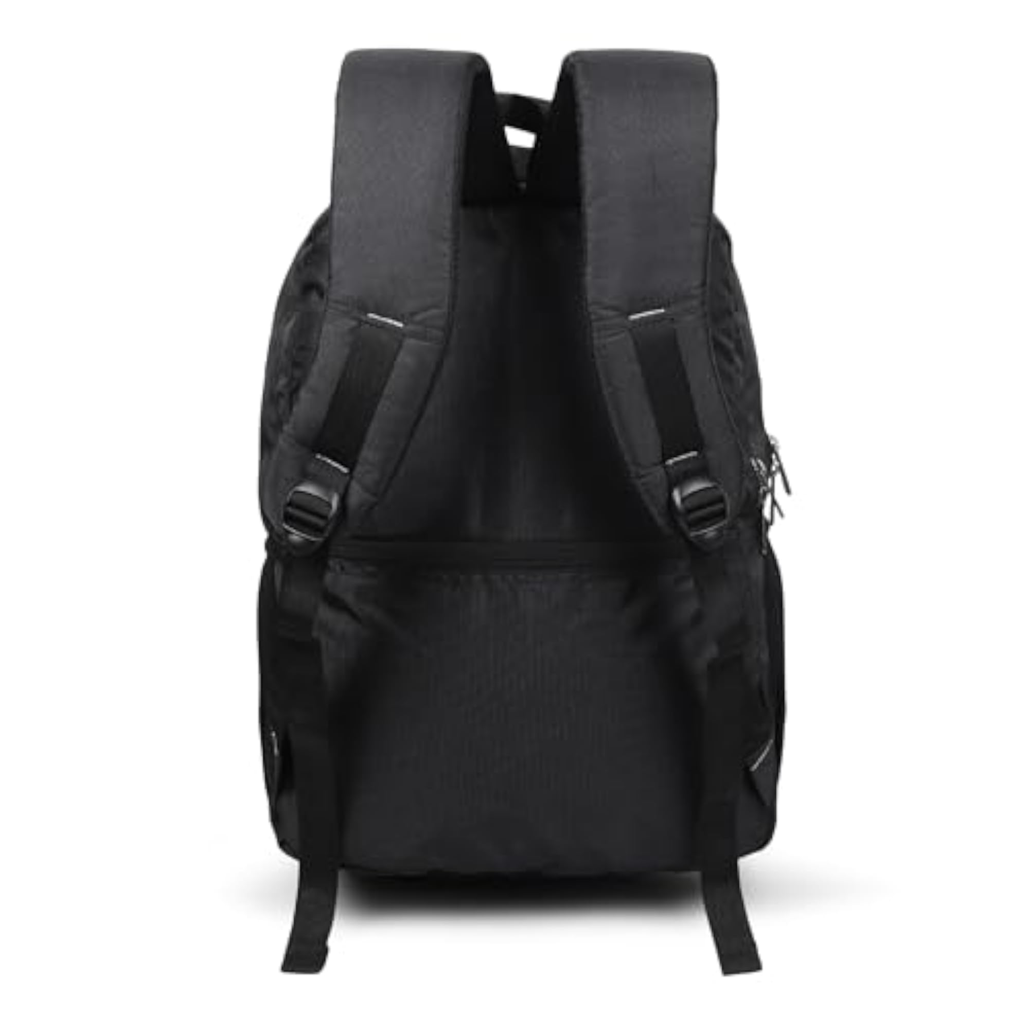 Durable Stylish School Bag with 3 Compartments, Black
