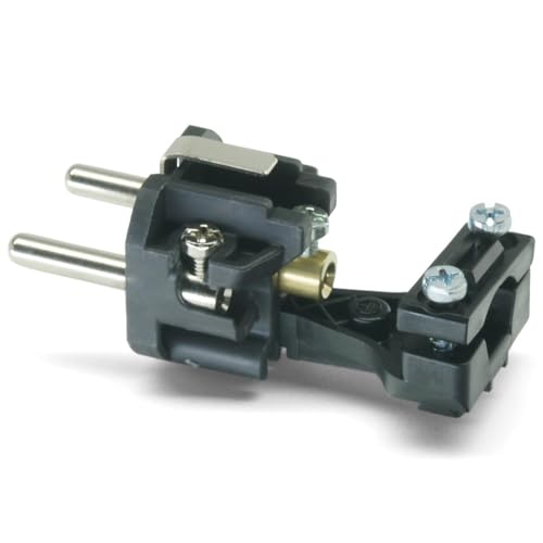 Cable de conexión eléctrica H07RN-F 3G2.5 con enchufe para intemperie IP44 y toma 16A 3