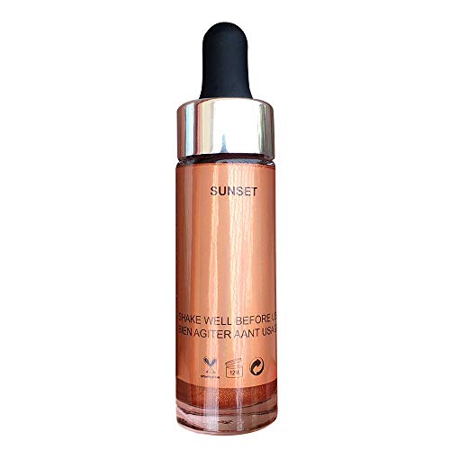 Toamen 6 Colores Highlighter Maquillaje Corrector Resplandor de resplandor de cara brillante (D)