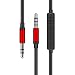 3.5mm Aux Cable,AITEE 1.25M/4.1FT Replacement Audio Cable with Microphone for Rugged Phone,Skullcandy Hesh, Hesh 2, Crusher, Grind Headphones,Car Stereo,Beats,MP3 and Apple,Android Devices