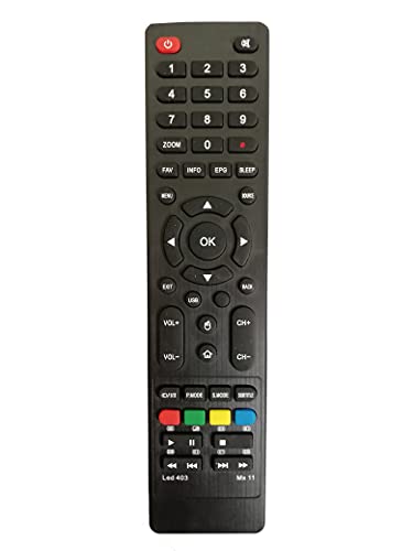 Image of LipiWorld Led 403 Mx11 Led LCD Smart Tv Remote Control (Suitable for Micromax Led Tv Remote Old Exactly Same Will Only Work) Compatible for Micromax Tv