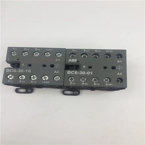 Mini-contacteurs tripolaires BC6-30-10 ABB commande CC 24V - 5