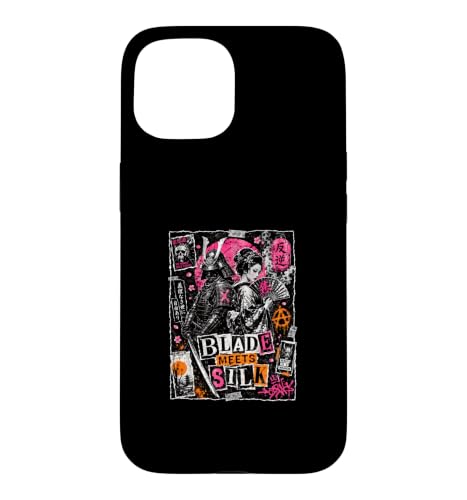 Blade Meets Silk���|�҃A�[�o���W���p�� �X�}�z�P�[�X iPhone 15 �p