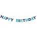 Produktbild Pixnor Blaue Happy Birthday Girlande Banner Geburtstag Dekorationen