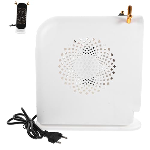 GLEAVI Calentador de Escritorio Eléctrico Compacto Portátil y Hogar y Oficina Calentamiento Control de Temperatura Ue Color