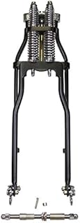 Springer Front End for Harley Davidson Dyna 91-17 & Sportster 04-Up (Stock Length, Black)
