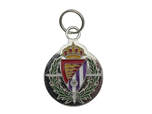 CyP Brands  Real Valladolid, Chapa Identificativa, Accesorios para Mascotas, Color Plata, Producto Oficial