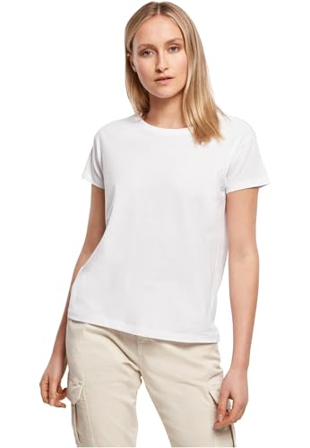 Build Your Brand Camisetas Mujer, Adulto, Blanco, XL
