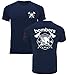 Crossfire T-shirt Bombers Generalitat de Catalunya, bleu marine, L