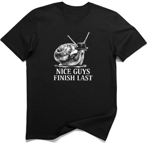 T-Shirt Escargot Drôle Célébrez l'Ironie du Quotidien avec Style Rétro