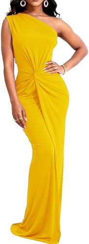 Image of SxClub Formal Dress for Women Cocktail Sexy Bodycon Sleeveless Evening Party Floor Length Long Prom Dresses