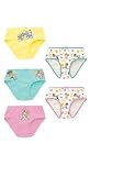 Get Trend Paw Patrol Unterhosen Mädchen Schlüpfer 5er Pack, 2-7 Jahre, 100% Baumwolle Slips, Weiche, Atmungsaktive Unterwäsche (4-5 Jahre, Weiß/Multi)