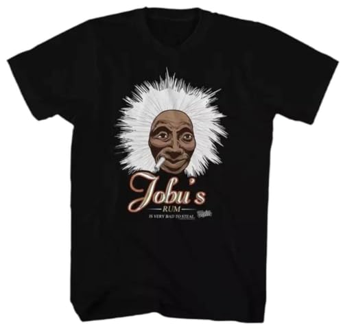 drdSED66DD Major League Jobu's Rum Movie T-Shirt Black M