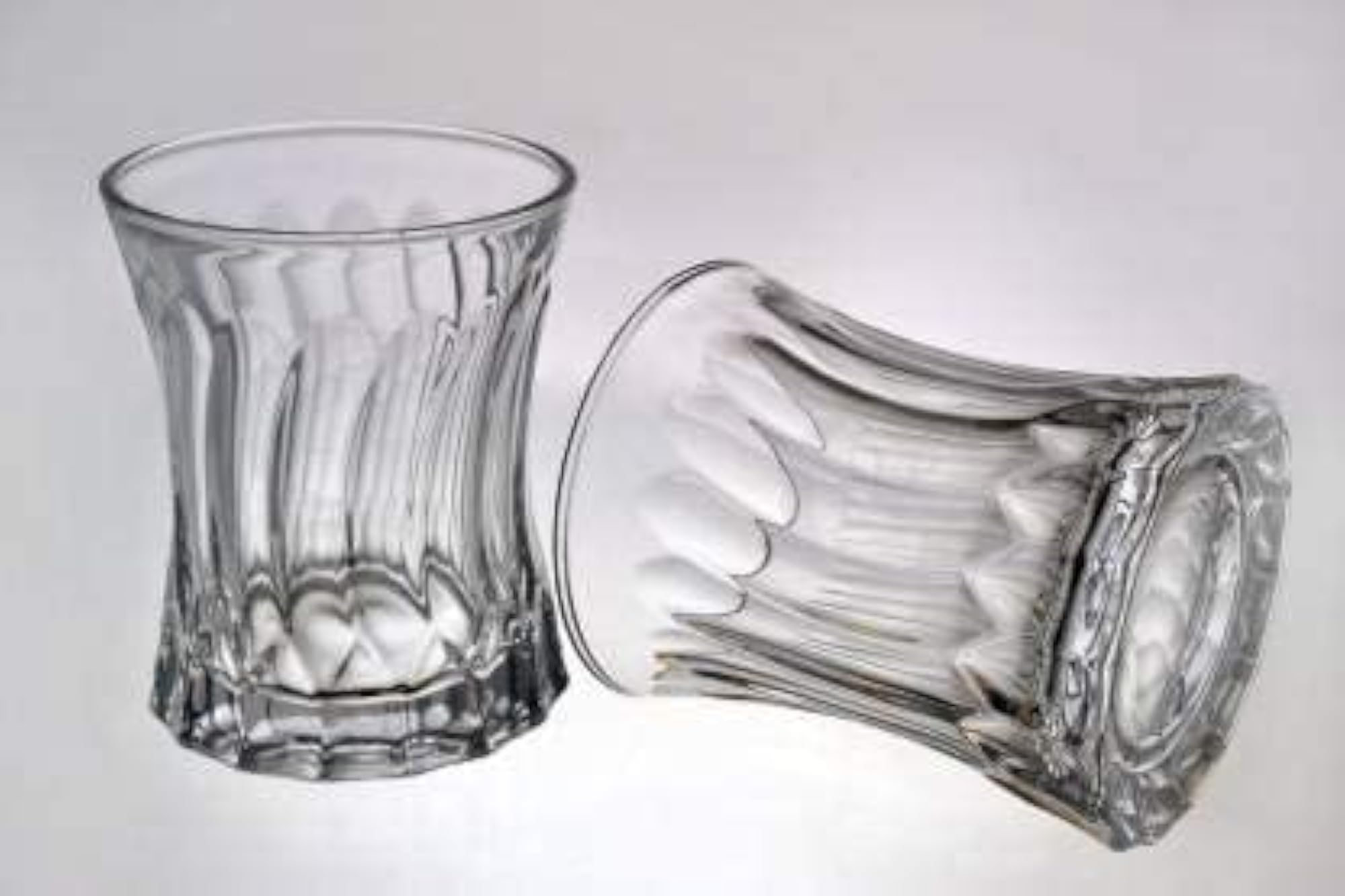 Fancy Crystal Whiskey Glasses 210 ml Bar Glass