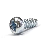 【M3x8】ナベ頭 タッピングねじ 2種（B0形）三価クロメート 10本