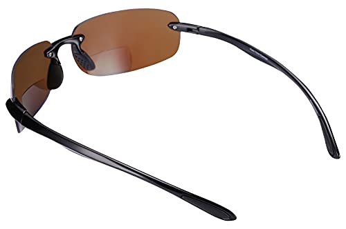 'The Influencer' Polarized Nearly Invisible Bifocal Sunglasses for Men and Women2