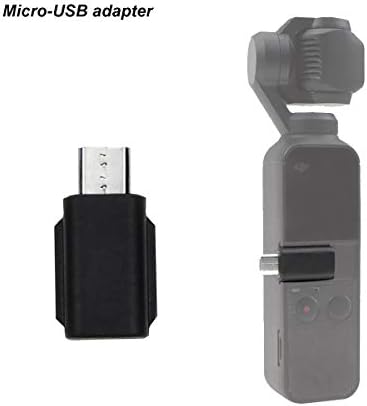 Tineer Universal Smartphone Adapter Type-C, Micro-USB Connector Transfers Compatible with DJI OSMO Pocket Handheld Gimbal Accessory