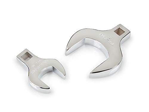 Tekton 1/2 Inch Drive Jumbo Crowfoot Wrench Set, 14-Piece (1-1/16-2 In.) | 2585 & Sunex Tools 9930 Sae Stubby Combination Wrench Set, 3/8-Inch - 15/15-Inch, 11-Piece #TOP3