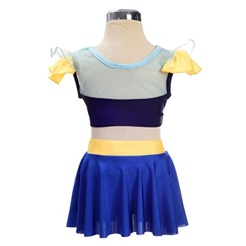 Image of Lito Angels Baby Little Girls Princess Swimming Costume Two-Pieces One Pieces Swimsuit Bathing Suit