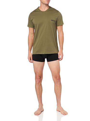 BOSS Men's Cotton Stretch Tshirt W/Trunk Gift Set