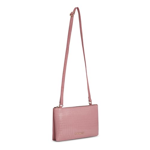 Image of Caprese Suzie Sling Small Bag for Women | Stylish Sling Bag with Adjustable Strap, Secure Zip Closure for Comfortable Wear |Versatile Handbag for Everyday Use, Travel and Special Occasions