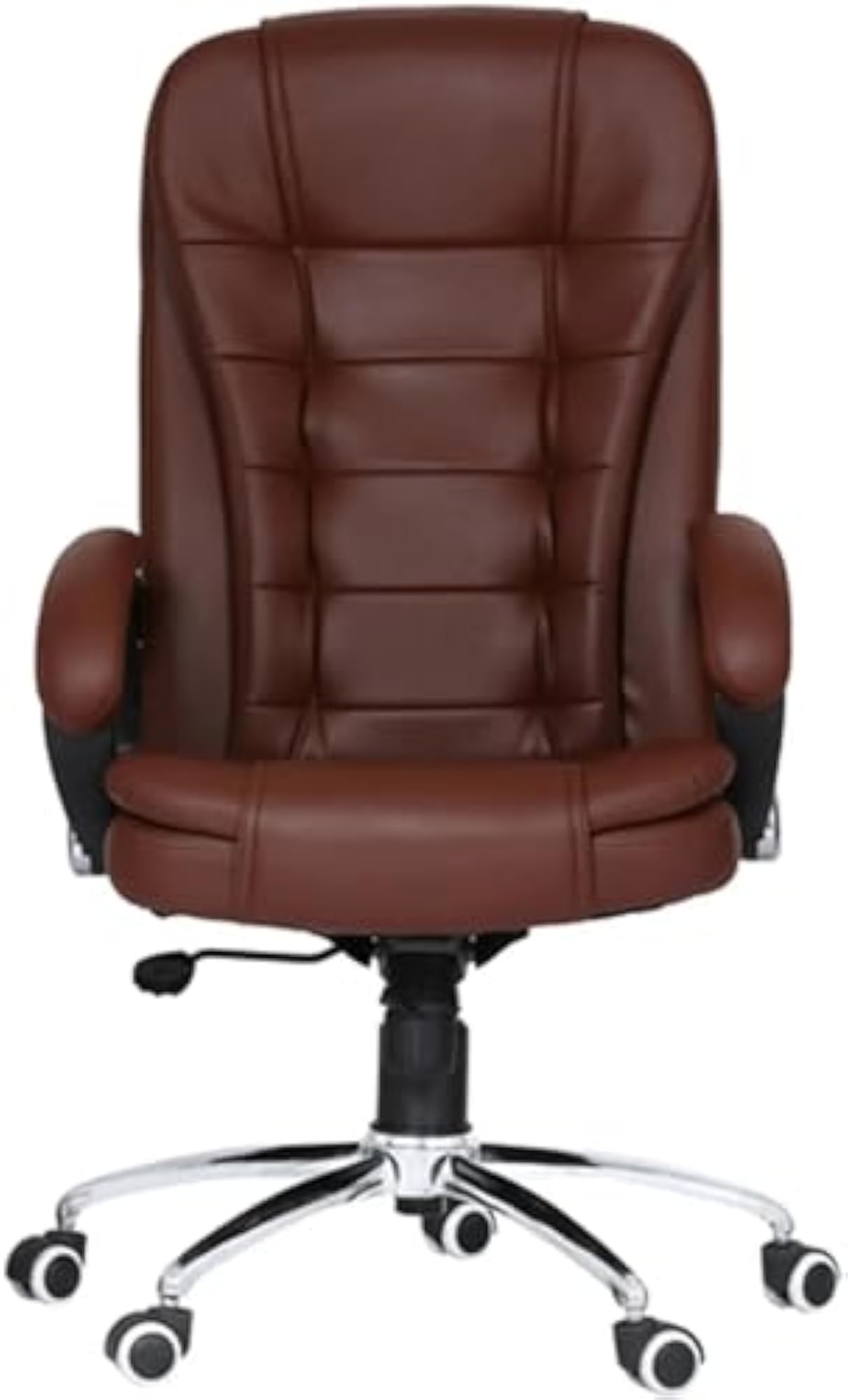 Leatherette Office Chair with Extra Cushion Support