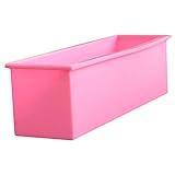 Gewerbliche Qualität, langlebig, wiederverwendbar, antihaftbeschichtet, ungiftig, mikrowellen- und gefriergeeignet Einfach zu bedienen und zu reinigen; geeignet für Kuchen, Cupcakes, Schokolade, Gelee, Eis, Seife usw; Material: Silikon Grad