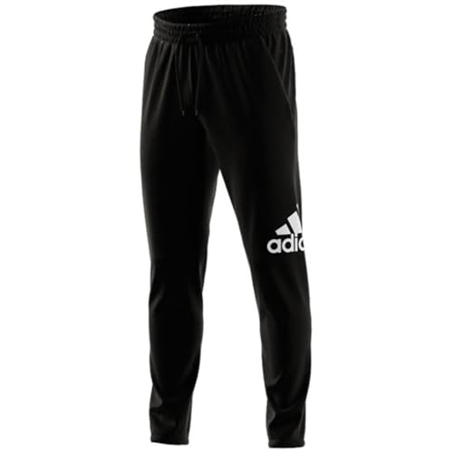 Pantalon adidas Essentials coupe fuselée en jersey léger noir XLT