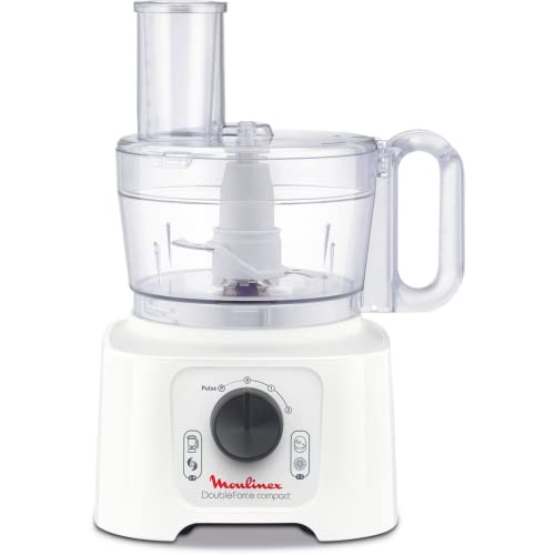 Moulinex robot de cocina multifunción 2,2l 800w con batidora blanca fp542111