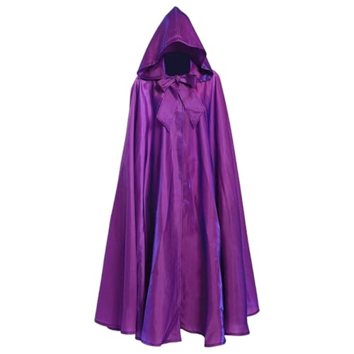 Cape de cosplay adulte XXXL violette réglant le manque d'amplitude