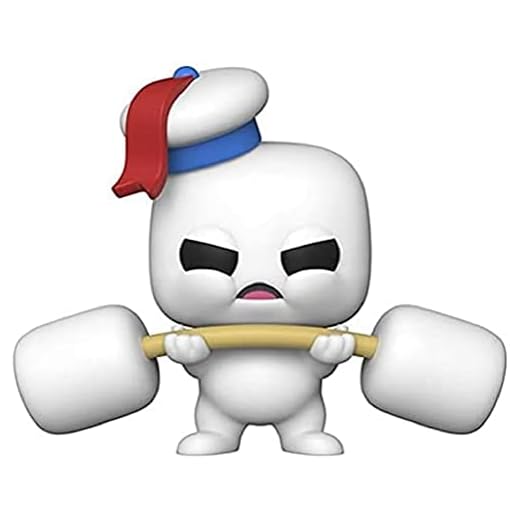 Funko Pop! Movies: Ghostbusters: After-Mini Puft with Weights - Figura in Vinile da Collezione - Idea Regalo - Merchandising Ufficiale - Giocattoli per Bambini e Adulti - Movies Fans