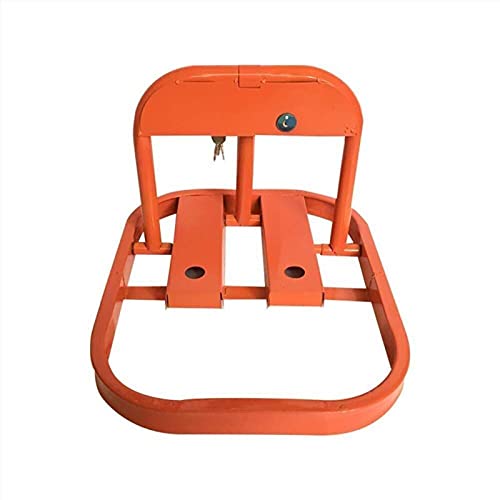 Cerradura de Espacio de estacionamiento en Forma, Barrera de estacionamiento Plegable, Bloqueador de estacionamiento Manual, Evita Que se ocupen Espacios de estacionamiento, Seguro y a Prueba de