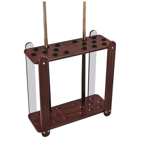 Support de queue de billard autoportant et rack de rangement pour canne de billard