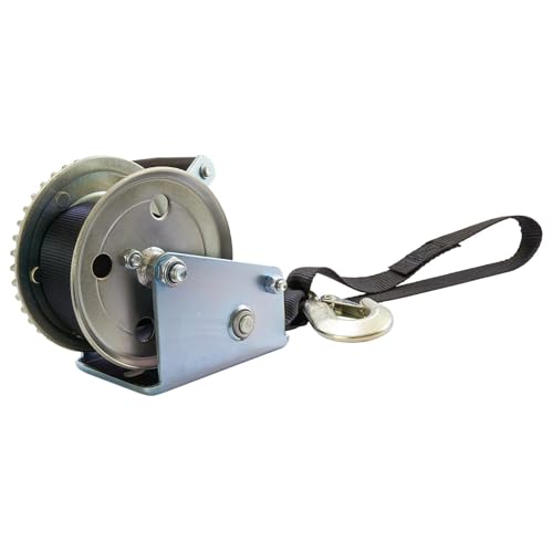 Watercraft Superstore 900lb Winch with Strap and Bow Loop
