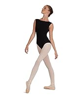 Capezio 126 mm Classic Boat Neck Camisole Leotard, Schwarz, S