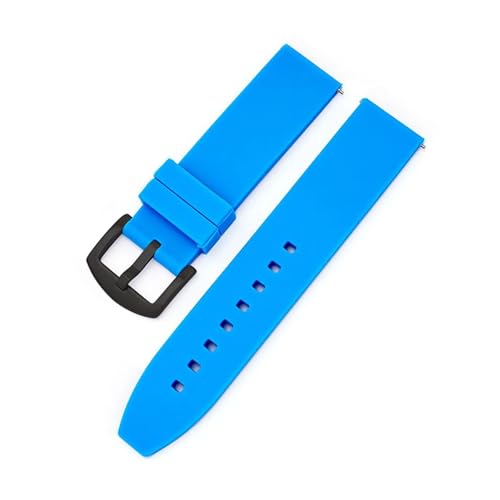 JCNFWSF 16mm 18mm 20mm 22mm 24mm 26mm 28mm VREHb`Xgbv X|[c NCbN[X Xgoh uXbg Samsung Galaxy Active 2 S3ɑΉ(Light blue B,