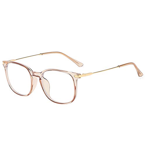 Óculos, Andoer LG8815 Blue Light Blocking Óculos Frame Light Plastic & Metal Eyeglasses Frame para h