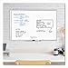 U Brands Melamine Non-Magnetic Dry Erase Board White Board, 36